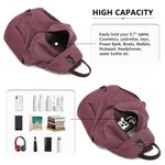 Rucsac dama Michela GT1764, material textil, Bordo fotografia produsului View 6 S