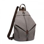 Rucsac dama Michela GT1765, material textil, Gri fotografia produsului View 3 S