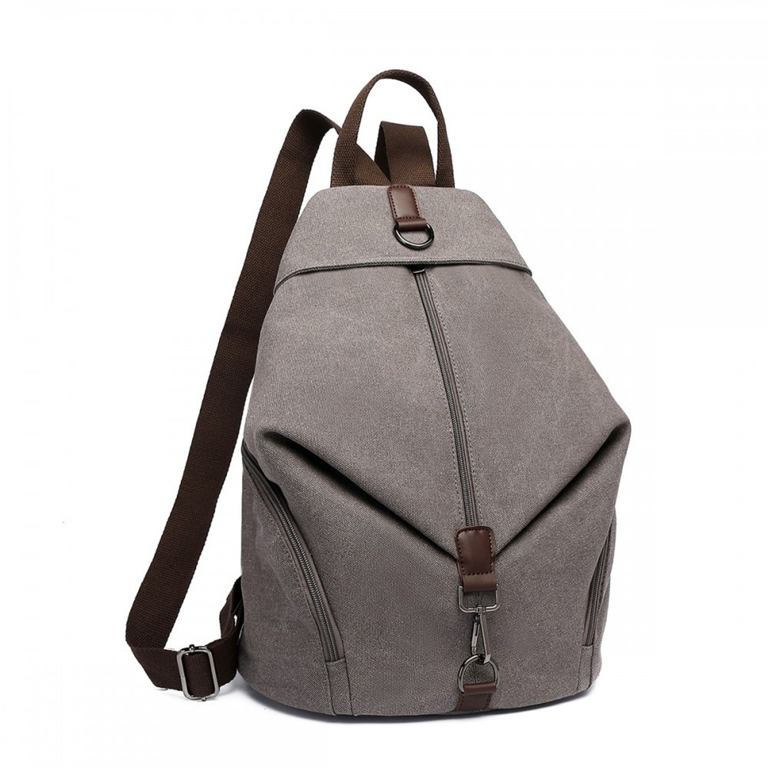 Rucsac dama Michela GT1765, material textil, Gri fotografia produsului View 3 L