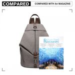 Rucsac dama Michela GT1765, material textil, Gri fotografia produsului View 6 S