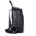 Rucsac dama, Varvara GT2071, piele naturala, Negru fotografia produsului View 3 S