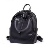 Rucsac dama, Amita GT2072, piele naturala, Negru fotografia produsului View 4 S