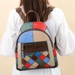 Rucsac dama, Artemis GT2078, piele naturala, Multicolor fotografia produsului View 7 S