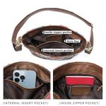 Geanta dama, Saya GT2077, piele naturala, Multicolor fotografia produsului View 9 S