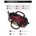 Geanta dama, Alima GT2060, piele naturala, Multicolor fotografia produsului View 6 S