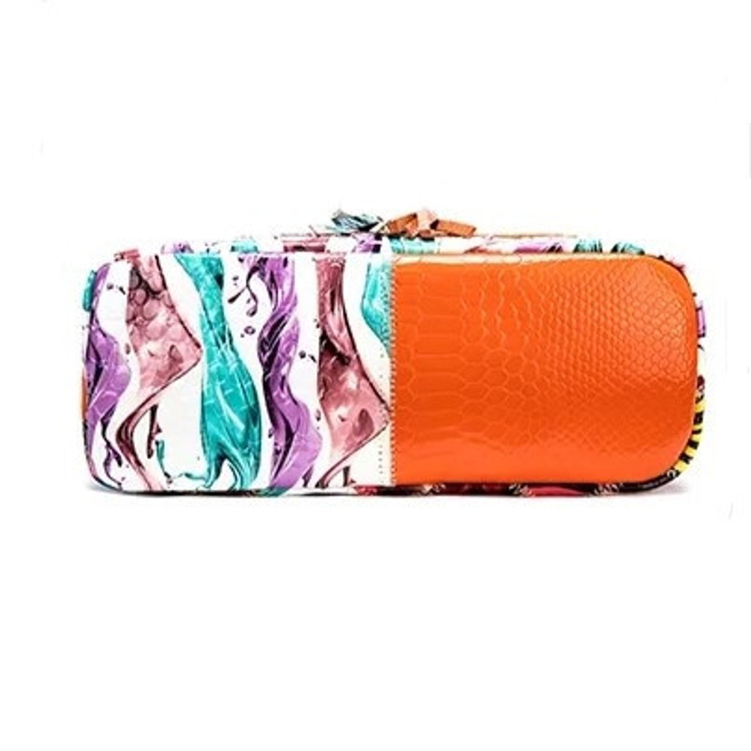 Geanta dama, Carmenta GT2064, piele naturala, Multicolor fotografia produsului View 3 L