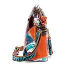 Geanta dama, Carmenta GT2064, piele naturala, Multicolor fotografia produsului View 4 S