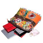 Geanta dama, Carmenta GT2064, piele naturala, Multicolor fotografia produsului View 5 S