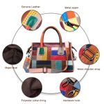 Geanta dama, Amedeia GT2062, piele naturala, Multicolor fotografia produsului View 7 S