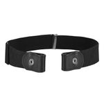 Curea elastica unisex C-91, Negru fotografia produsului View 2 S