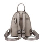 Rucsac dama, Azra GT2026, piele naturala, Gri fotografia produsului View 6 S