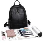 Rucsac dama, Beyza GT2028, piele naturala, Negru fotografia produsului View 3 S
