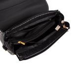Geanta dama Asha GT2023, model negru/alb fotografia produsului View 4 S