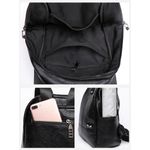 Rucsac dama, Beyza GT2028, piele naturala, Negru fotografia produsului View 5 S