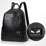 Rucsac dama, Beyza GT2028, piele naturala, Negru fotografia produsului View 6 S