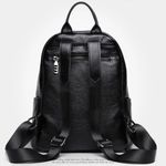 Rucsac dama, Beyza GT2028, piele naturala, Negru fotografia produsului View 8 S