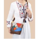 Geanta dama, Ceyda GT2029, piele naturala, Multicolor fotografia produsului View 6 S