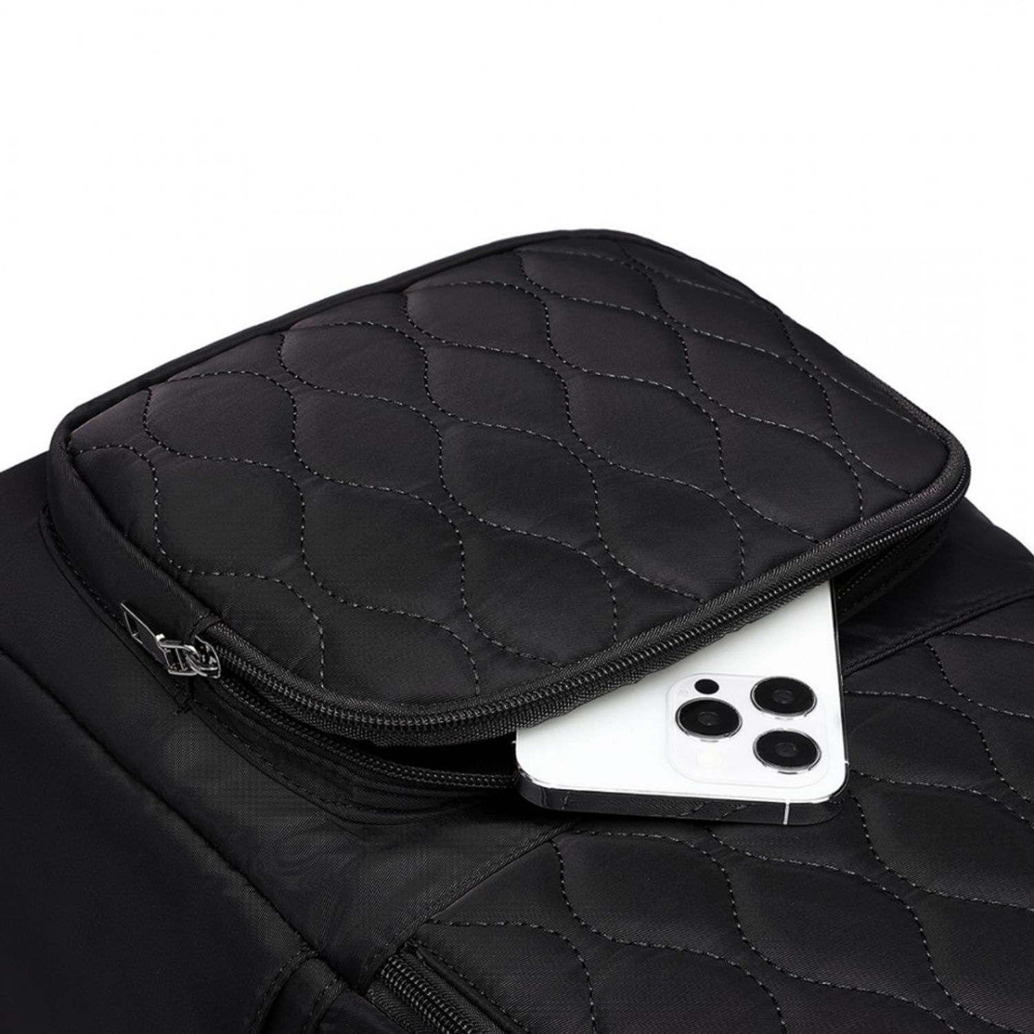 Rucsac dama Fausta GT2017, Negru fotografia produsului View 5 L