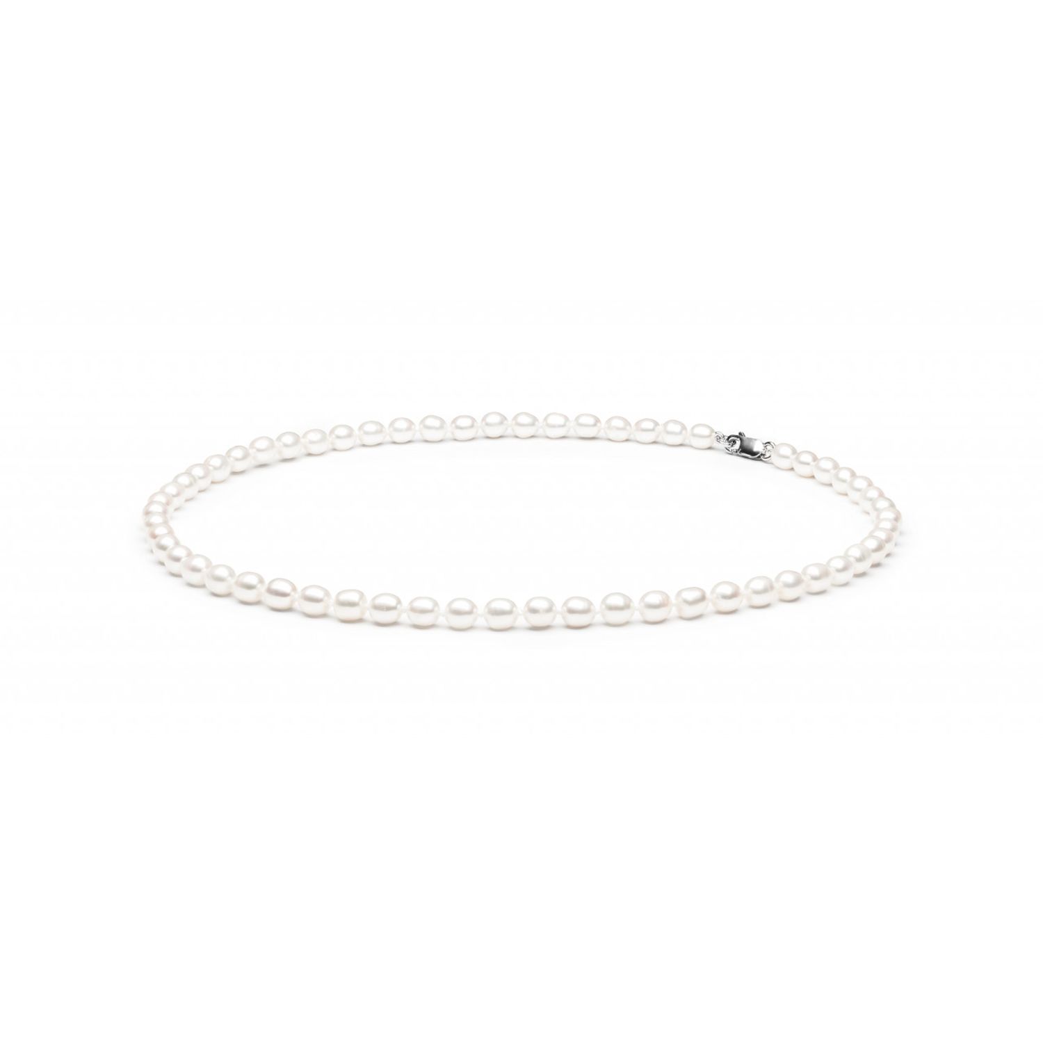 Colier perle naturale albe, JW422 fotografia produsului
