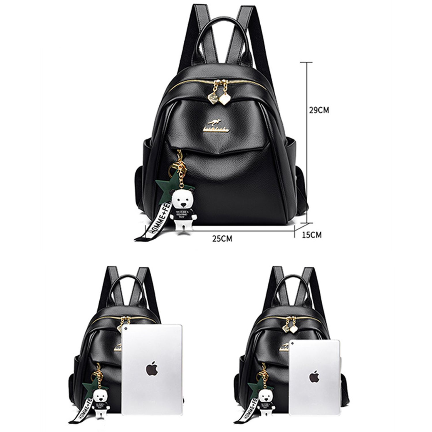 Rucsac dama Betsy GT1991, Gri fotografia produsului View 5 L