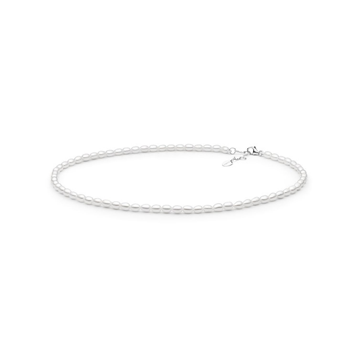 Colier perle naturale albe JW382 fotografia produsului