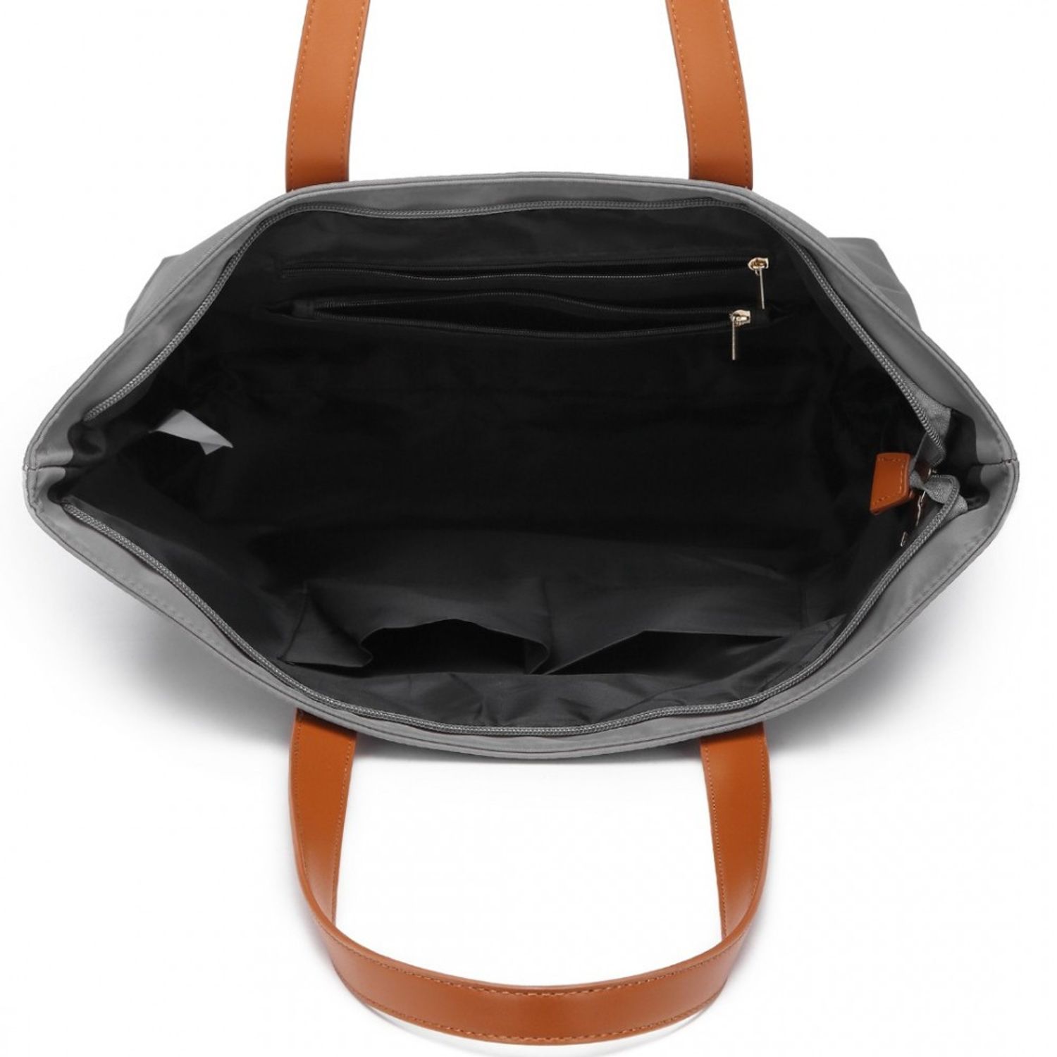 Geanta dama GT1949 Coralie, model tote , Gri fotografia produsului View 4 L