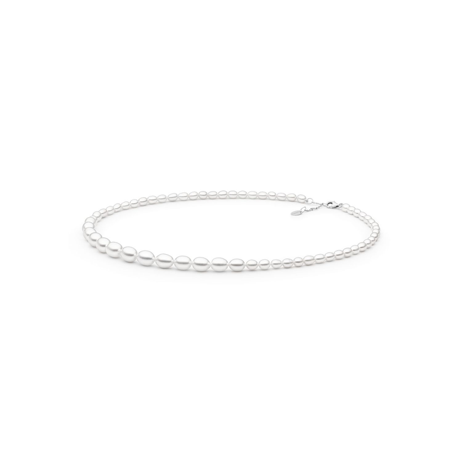 Colier perle naturale albe JW391 fotografia produsului