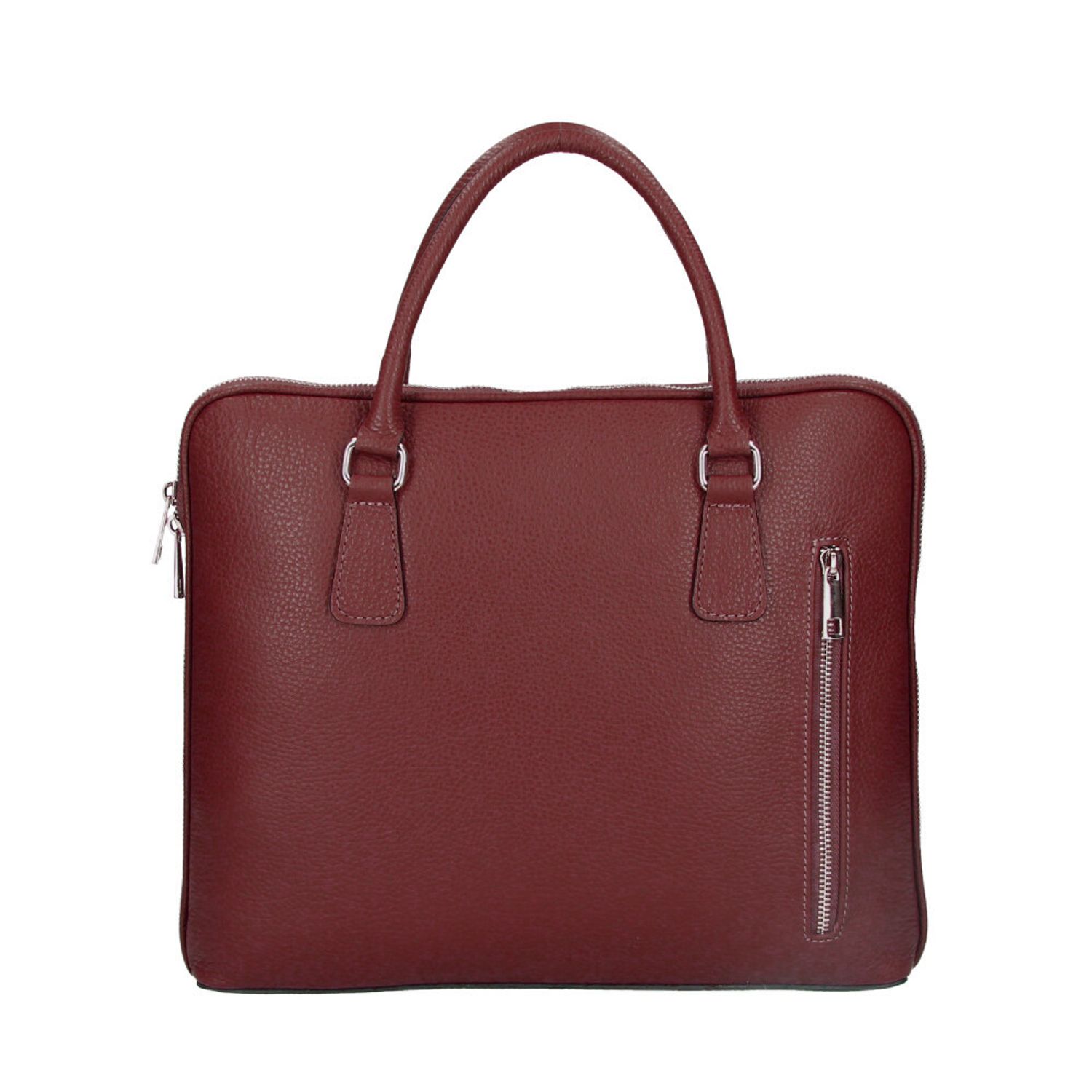 Geanta unisex, Robyn GT1872, piele naturala, Bordo fotografia produsului View 4 L