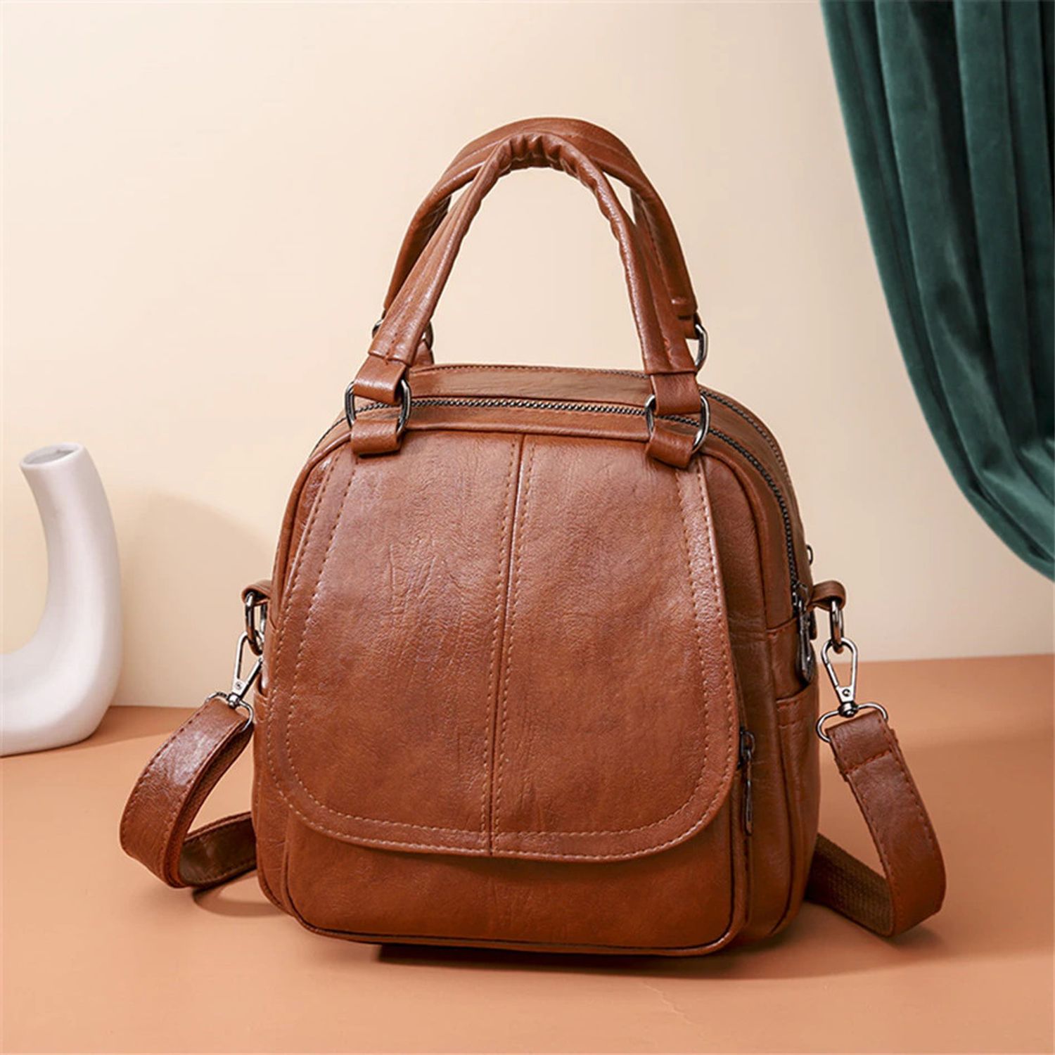 Rucsac dama Bernedita, GT1898, model maro fotografia produsului View 4 L