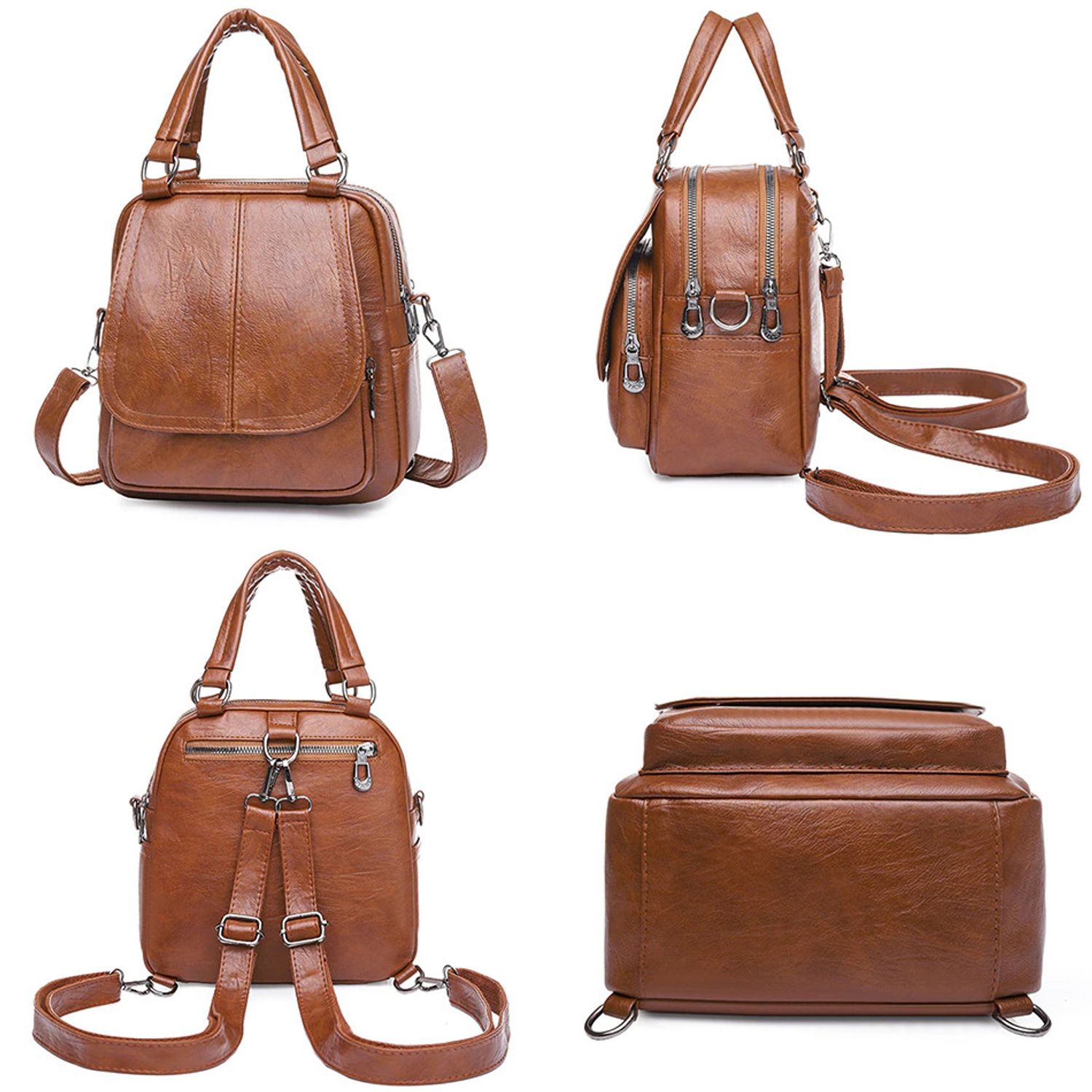 Rucsac dama Bernedita, GT1898, model maro fotografia produsului View 7 L