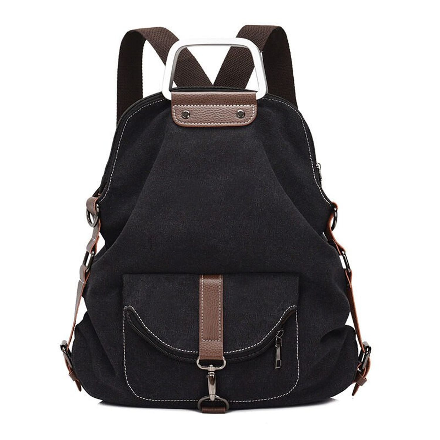 Rucsac dama Roana, GT1934, model negru fotografia produsului
