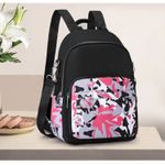 Rucsac dama Matia, GT1930, model negru/roz fotografia produsului View 4 S