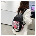 Rucsac dama Matia, GT1930, model negru/roz fotografia produsului View 2 S