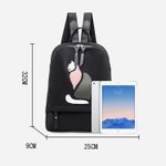 Rucsac dama Moya, GT1929, model negru fotografia produsului View 7 S