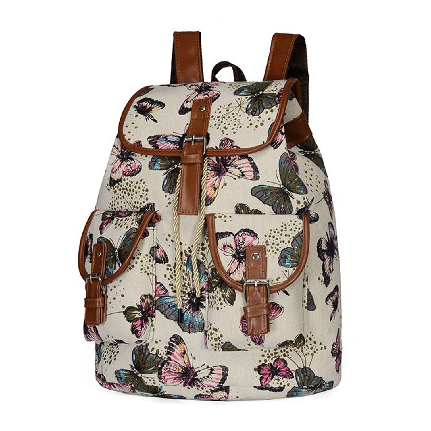 Rucsac dama Adelaida, GT1920, model fluturi fotografia produsului View 4 L