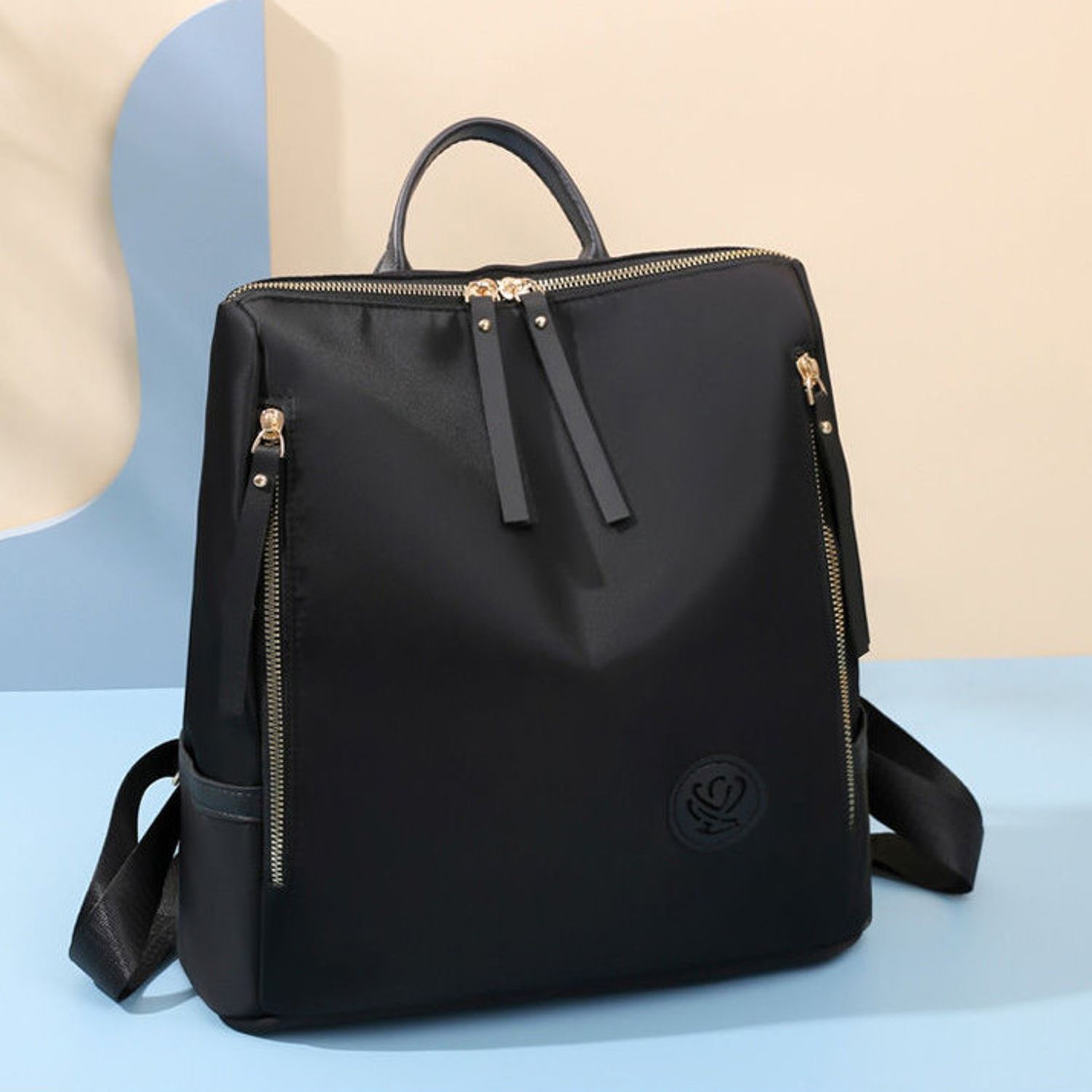 Rucsac dama Cataleya, GT1924, model negru fotografia produsului View 3 L