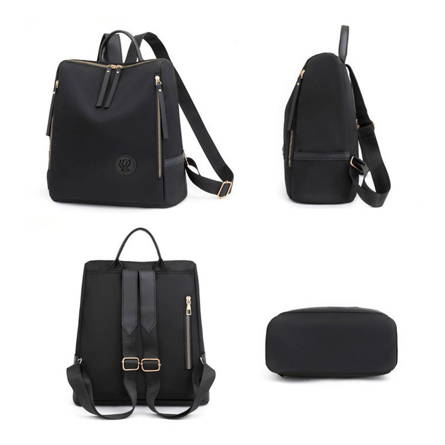 Rucsac dama Cataleya, GT1924, model negru fotografia produsului View 9 L