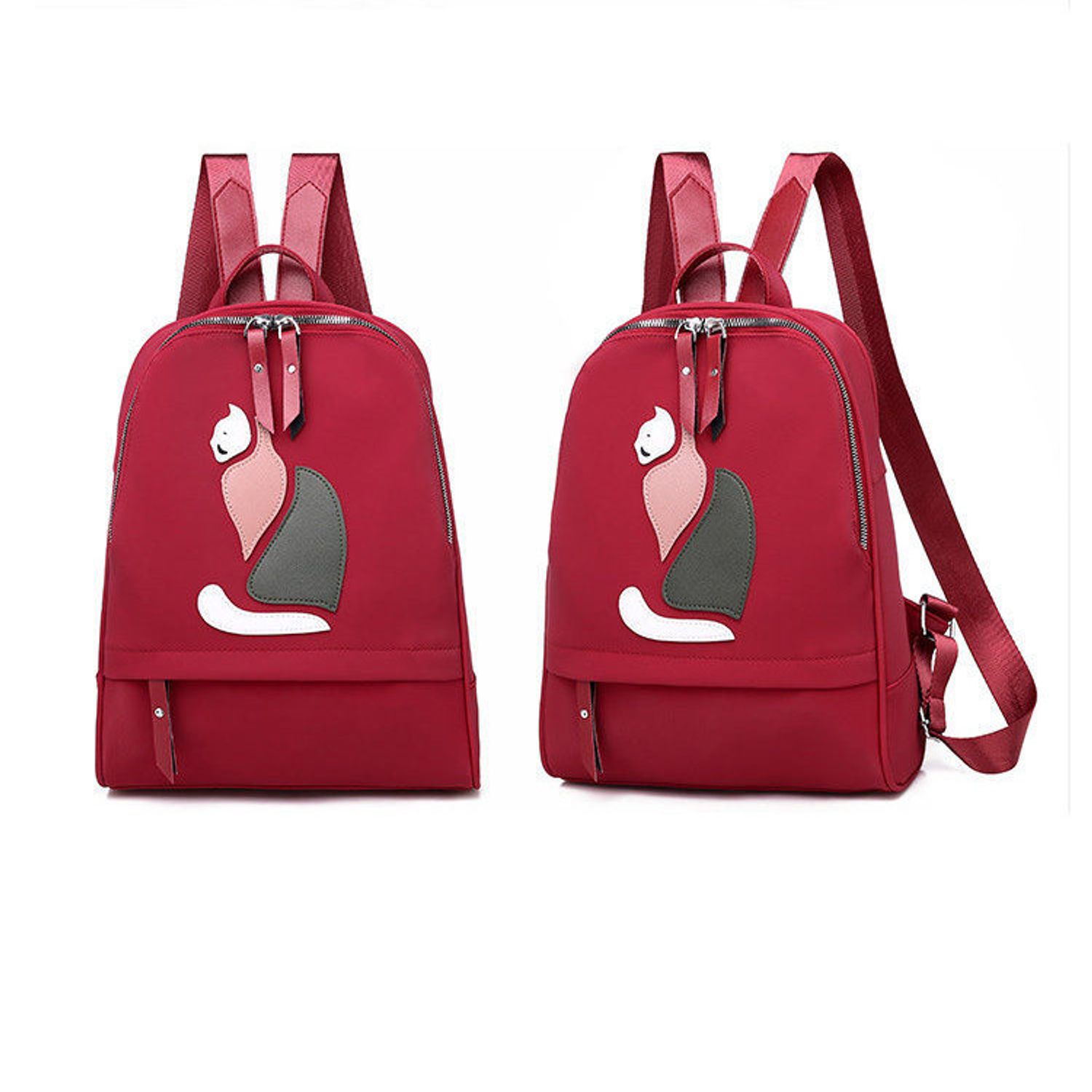 Rucsac dama Moya, GT1928, model rosu fotografia produsului View 4 L
