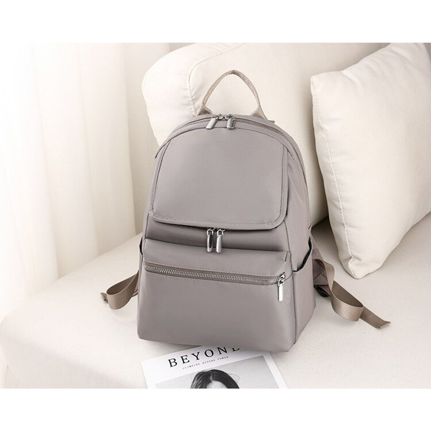 Rucsac dama Nieve, GT1915, model gri fotografia produsului View 5 L