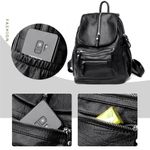 Rucsac dama Abella, GT1905, model negru fotografia produsului View 3 S