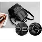 Rucsac dama Abella, GT1905, model negru fotografia produsului View 5 S