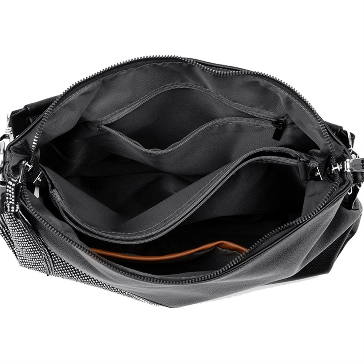 Geanta dama Salome GT1894, model negru fotografia produsului View 8 L