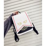 Rucsac dama Reyna, GT1914, model negru/alb fotografia produsului View 6 S