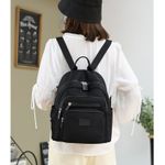 Rucsac dama Neli, GT1837, material textil, negru fotografia produsului View 3 S