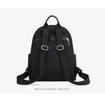 Rucsac dama Neli, GT1837, material textil, negru fotografia produsului View 4 S