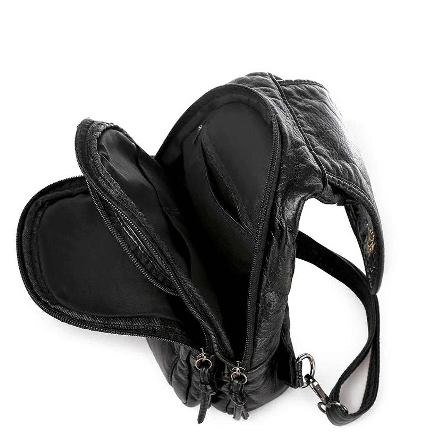 Rucsac dama, Cats GT1833, model negru fotografia produsului View 7 L