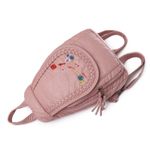 Rucsac dama, Flower GT1832, model roz fotografia produsului View 7 S