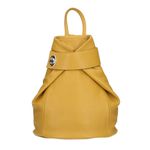 Rucsac pentru dama, Stella GT1855, piele naturala, galben fotografia produsului