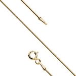 Lantisor argint 925, JW250 - 38 cm, model sarpe, placat cu aur fotografia produsului View 2 S