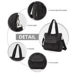 Geanta dama Ember GT1806, material textil, Negru fotografia produsului View 6 S